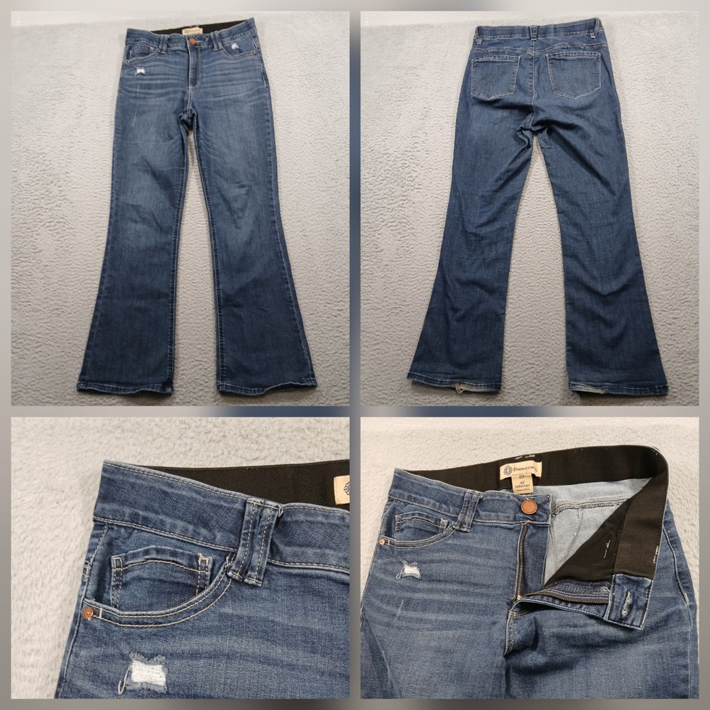 Democracy "Ab" Solution Itty Bitty Bootcut Jeans … - image 1